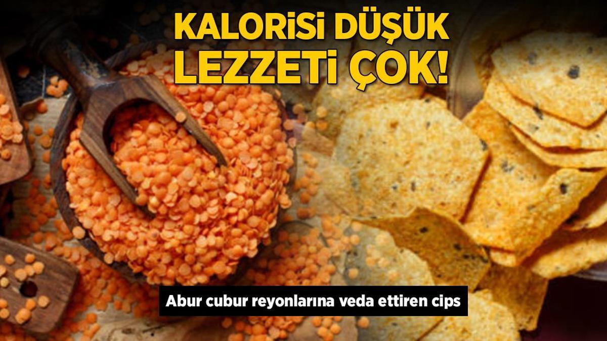 Kalorisi düşük, lezzeti çok! Abur cubur reyonlarına veda ettiren cips