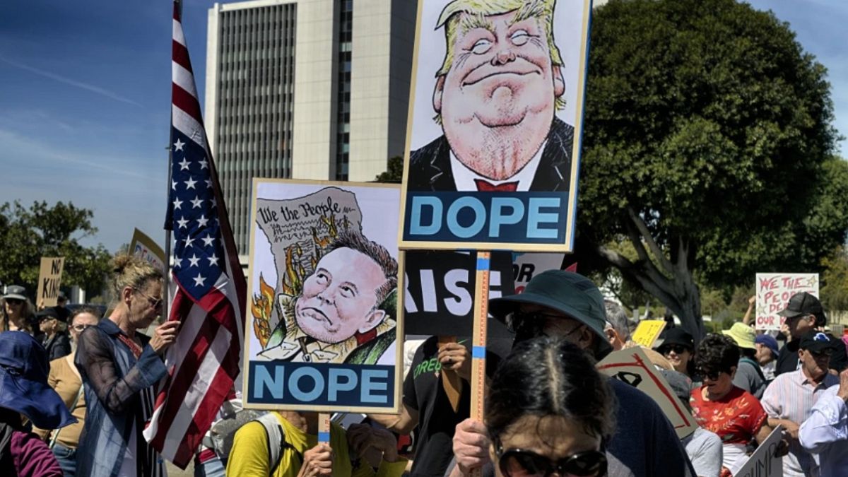ABD’de Donald Trump ve Elon Musk’a karşı aynı gün içinde 1200 protesto gerçekleşecek