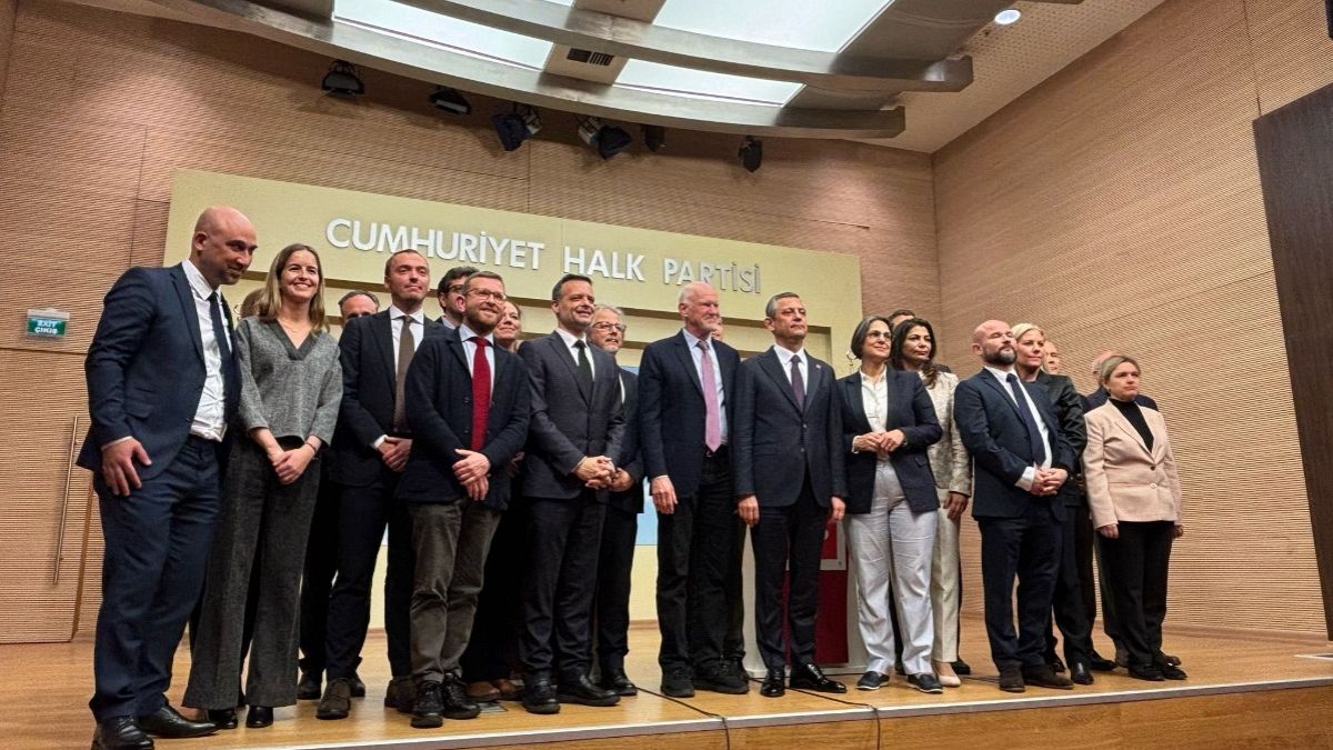 Avrupa Sosyalistleri Partisi’nden CHP’ye destek ziyareti
