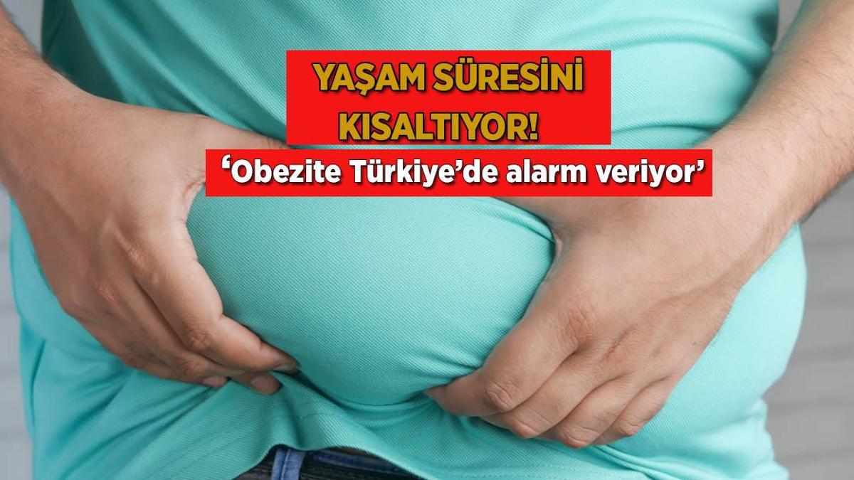 Yaşam süresini kısaltıyor! Obezite Türkiye’de alarm veriyor